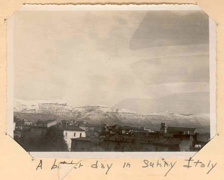 A bitter day in sunny Italy