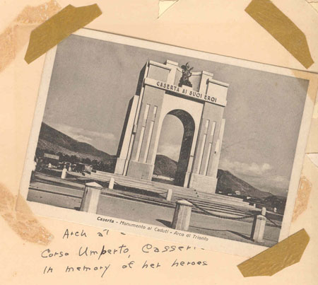 Arch erected in memory of Cassertan heroes
